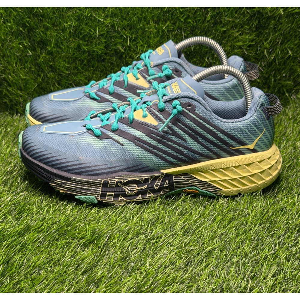Hoka One One Speedgoat 4 Provincial Blue Trail Running Shoes women's 9.5